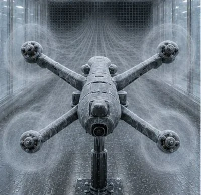 Multirotor UAV under low-temperature and icing conditions in a wind-tunnel test section