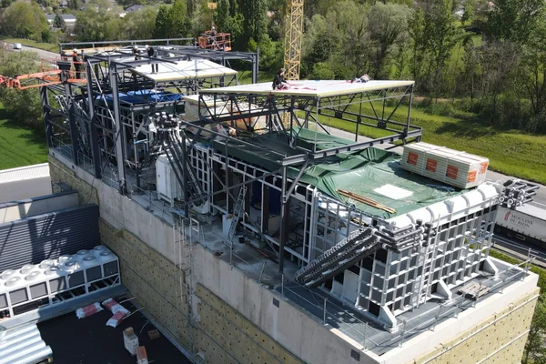 Large scale Tunnel Tech's air duct turning sections for wind tunnels, power generation and industrial applications